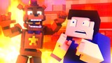"Now Hiring at Freddy's" | FNAF Animated Minecraft Music Video (Song by JT Music)