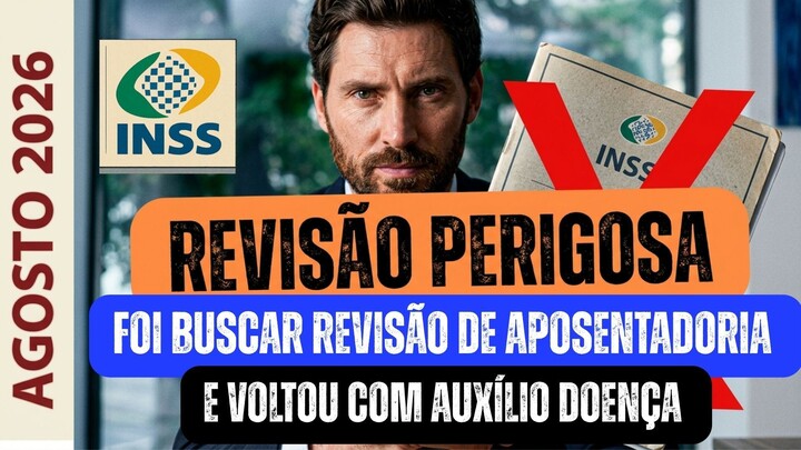 APOSENTADORIAS 2026 - SEGURADO DO INSS VAI BUSCAR REVISÃO EM APOSENTADORIA POR I