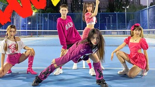 【ITZY】Betapa menakjubkannya karya LOCO yang melakukan quickie di lapangan tenis kampus pada malam ha