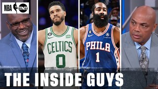 The Inside Guys React to James Harden's Clutch OT Game-Winner in Game 4 vs. Celtics | NBA on TNT