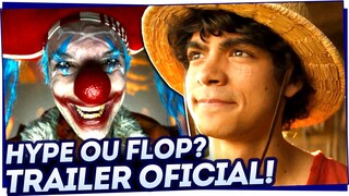 O QUE FOI ISSO?! TRAILER OFICIAL DO LIVE ACTION DE ONE PIECE PELA NETFLIX! MINHA OPINIÃO SINCERA