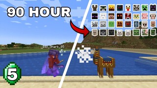 Tôi Mất 90 Tiếng Để Bắt Tất Cả Mob Trong Minecraft Hardcore