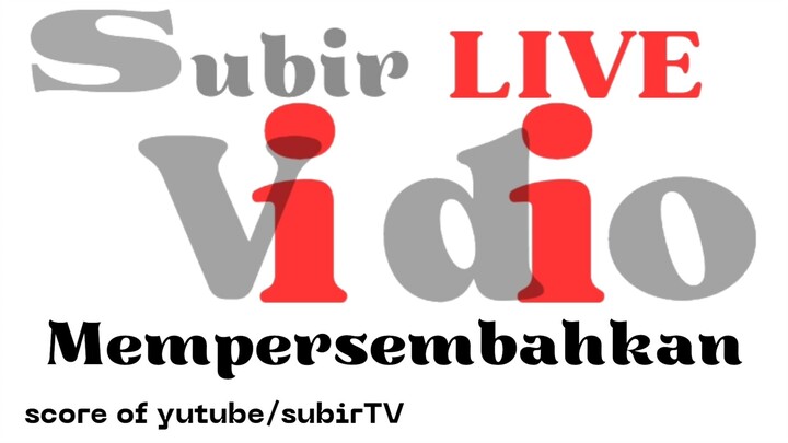 score of yutube/subirTV