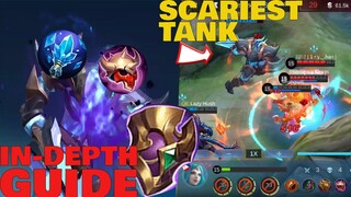 VEXANA TANK META BUILD // Top Globals Items Mistake // Mobile Legends