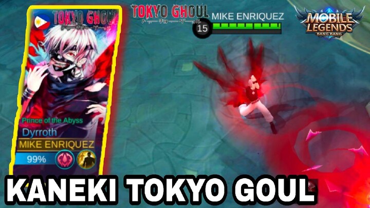 KANEKI TOKYO GHOUL IN MOBILE LEGENDS