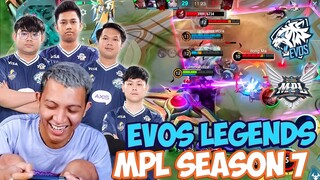 MODE BARBAR BERSAMA ROSTER KEMENANGAN EVOS LEGENDS MPL S7 !!