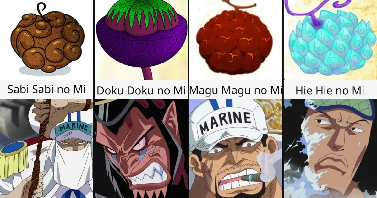 One Piece World Government Marines And Their Fruits Devil Fruits Bilibili One Piece World Government Marines And Their Fruits Devil Fruits Bilibili