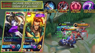 TRY THIS NEW LIFESTEAL BUILD IN HIGH RANK | NEW BEST BUILD FOR DYROTH | iNGAME AND KLOD  CONNECTION