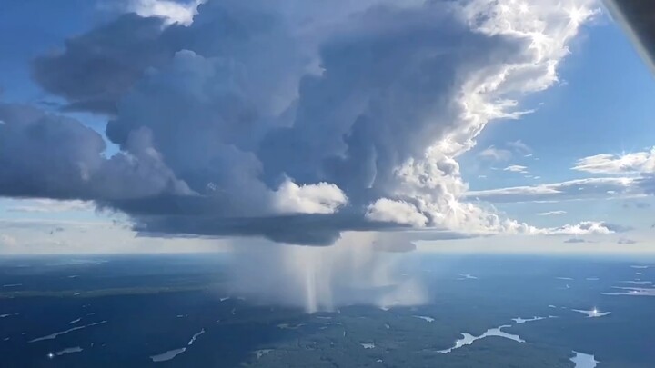 Is this what the weather forecast means by “showers in some areas”?