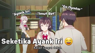 Ketika Ayank Iri Melihat Lo Dekat Dengan Cewe 🙄 || JJ ANIME 🎟