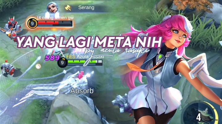 MATHILDA GAMEPLAY NEW META - MATHILDA MOBILE LEGENDS