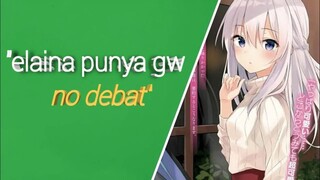 review anime majo no tabitabi elaina punya gw no debat