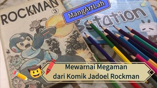 Mewarna Megaman dari komik Jadoel Rockman
