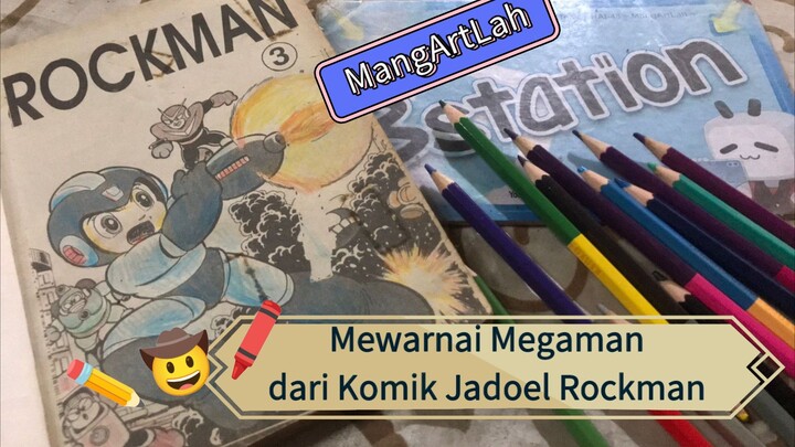 Mewarna Megaman dari komik Jadoel Rockman