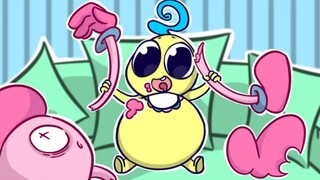 Carrying (HuluWuluAnimations) Cuộc sống hàng ngày của bà mẹ chân dài 22 // Poppy Game Time Chương 2 