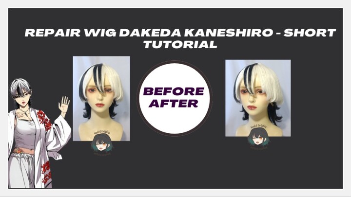 Tutorial Repair Wig - DAKEDA KANESHIRO WIND BREAKER