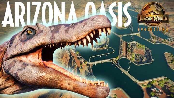 MEGA LAGOON PARK TOUR with ALL AQUATICS | Jurassic World Evolution 2 park tour