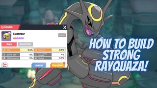 HOW TO BUILD STRONG RAYQUAZA ??! - POKEMON WORLD