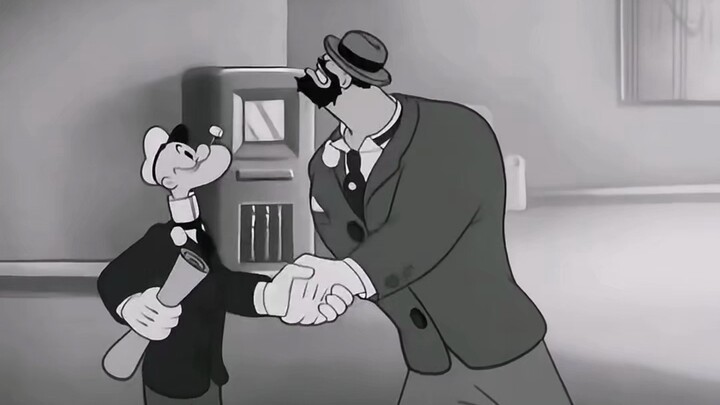 Have you ever seen such hardcore shipbuilding? Shipbuilding master Popeye vs. Bruto in a massive shi