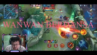 SUN MENANGIS MELIHAT WANWAN BERDANSA DI MODE MAYHEM MOBILE LEGENDS #BestofBest