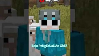 Minecraft tapi gak boleh LIHAT warna BIRU