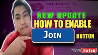 how to enable JOIN BUTTON in your YouTube channel