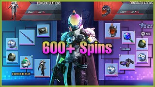 2nd Anniversary SPIN: Charged Armor Set, Unicorn Set, Pan, Buggy & Techno Helmet - PUBG MOBILE