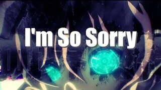 I'm sorry for the fight that happened.