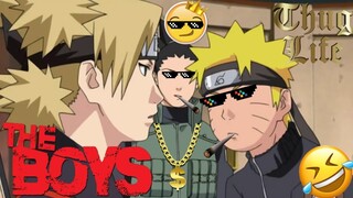 Naruto Shippuden Funny Moments In Hindi Dubbed 😂 | Naruto Shippuden Thug Life Moments In Hindi 😂