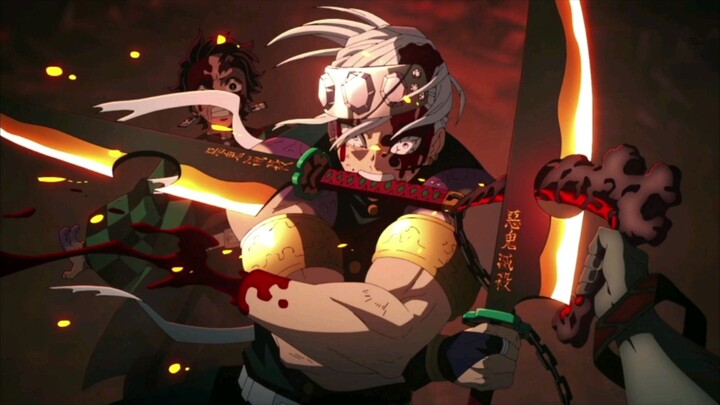 [Anime] [Demon Slayer] Pertempuran Mendebarkan oleh Tengen Uzui