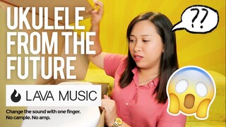 THE COOLEST UKULELE EVER!!! LAVA U UNBOXING + REVIEW