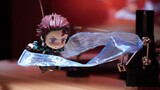 [ Kimetsu no Yaiba ] Proses produksi animasi stop-motion丨Cara mereproduksi pernapasan air Tanjiro dengan Nendoroid [Animis]