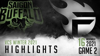 Highlight TF vs SGB [GAME 2] - VCS Mùa Đông 2021 - Tuần 1 Ngày 1 [11-16-2021]