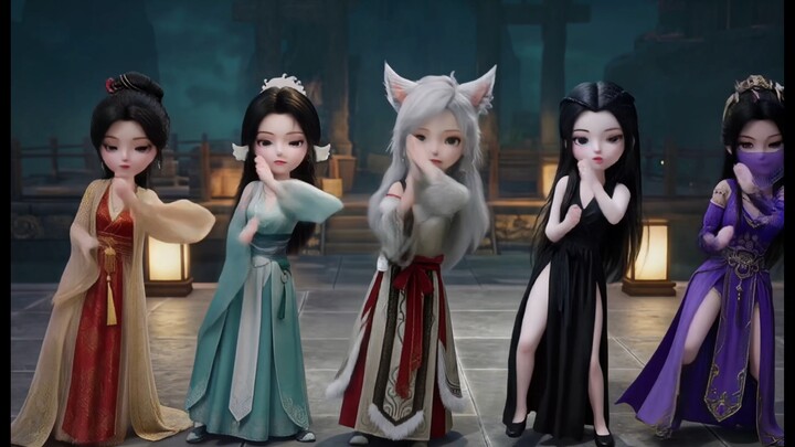 Silver Moon cutie is leading the dance now!