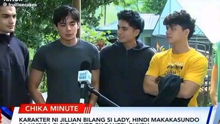 kinikilig si Raheel Kay jellian ward