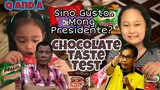 Chocolate Taste Test Philippines + Q and A - Sino Gusto Mong Presidente? (Nagulat ako sa sagot)