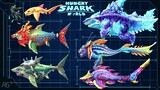 THE BIGGEST SHARK IN HUNGRY SHARK WORLD. All Sharks Size Comparison [Season 3] Abyssal Shark