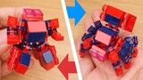 Extreme challenge! 14 parts to build a spider transforming robot - Tarandi tarantula LEGO MOC tutori