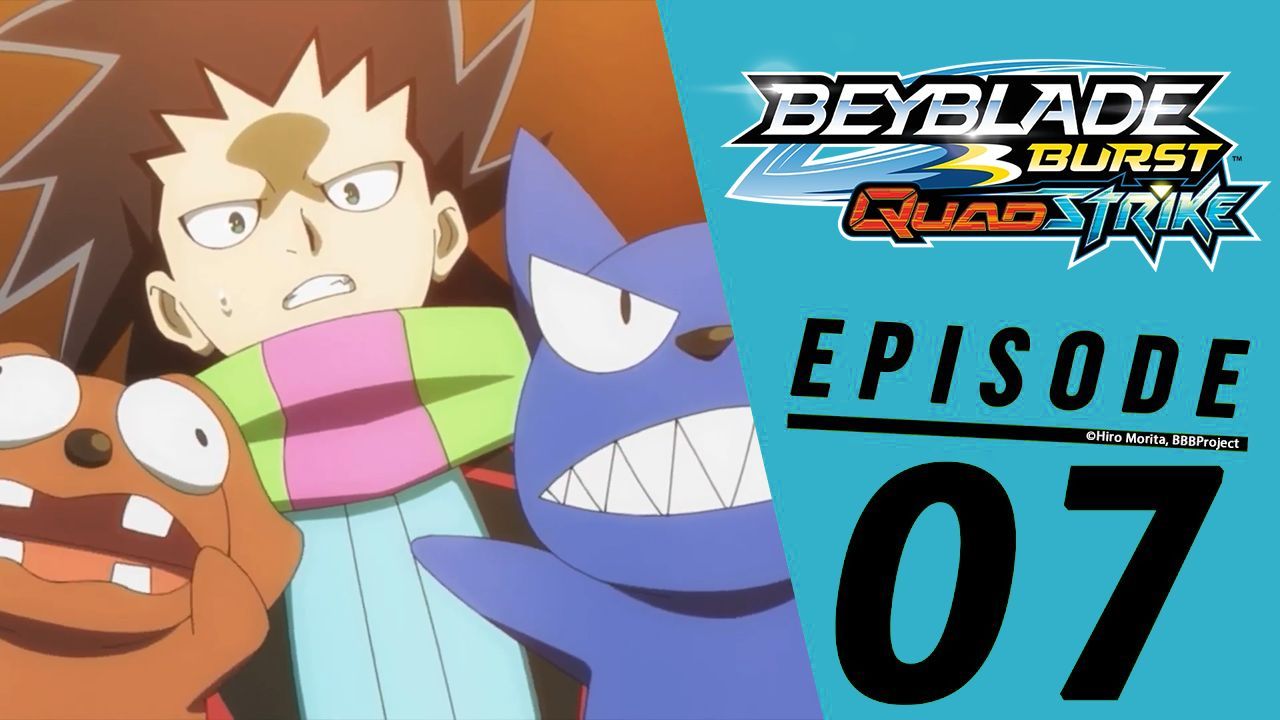 BEYBLADE BURST QUADSTRIKE Episode 1 Part 1: Thunder and Lightning