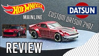 Hot Wheels Red Custom Datsun 240z Review