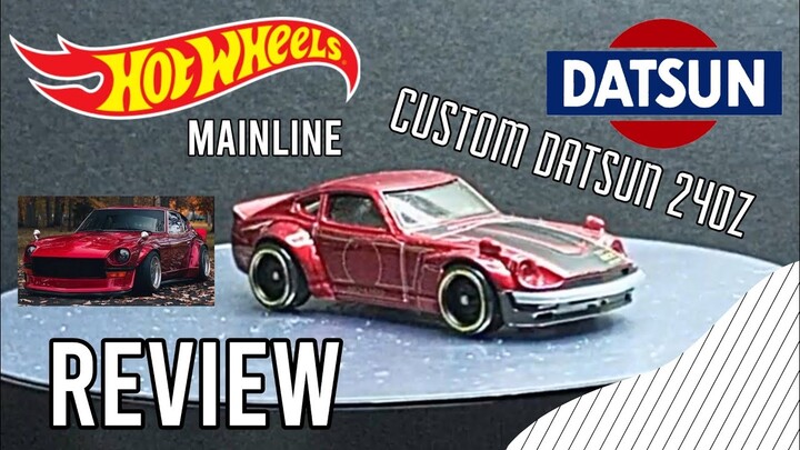 Hot Wheels Red Custom Datsun 240z Review