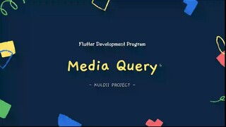 FLUTTER 29 Media Query (Tutorial Flutter Bahasa Indonesia)