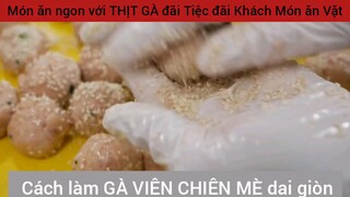 cách làm thịt gà đãi tiệc khách