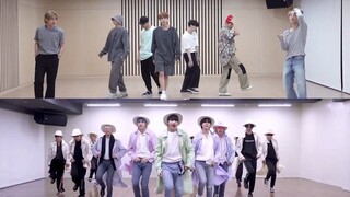 Did a senior cover their junior's comeback hit "553"? TXT Blue Hour, BTS Dynamite Mashup | Magical C