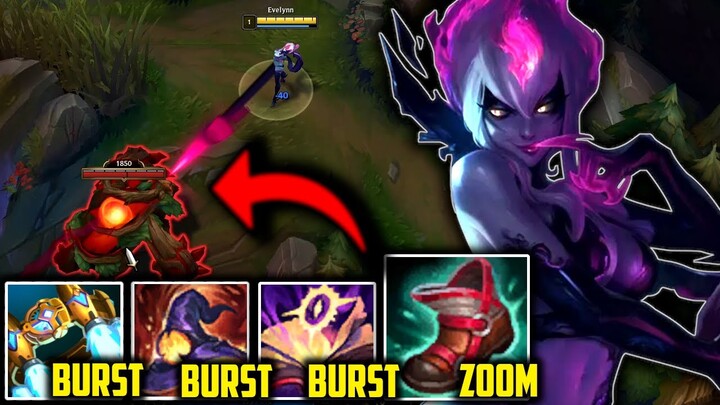 This Evelynn Build turns her into a S+ EARLY GAME JUNGLER👌 (Evelynn Guide S12)  - League of Legends