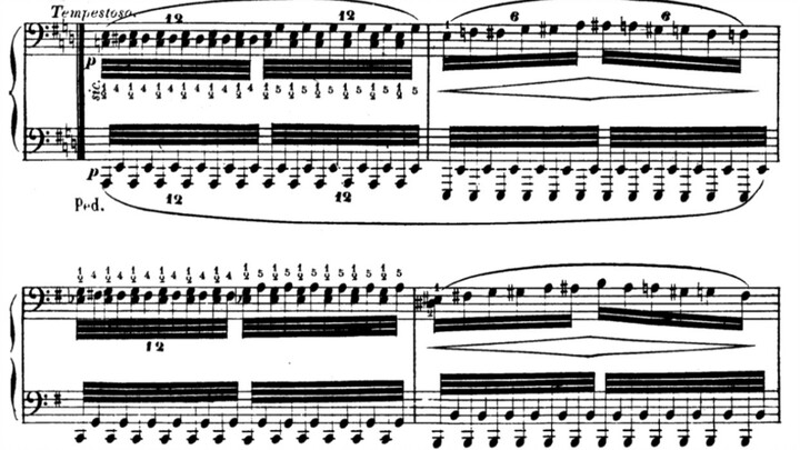 Alkan op.39 no.12 Etude Le festin D’Esope