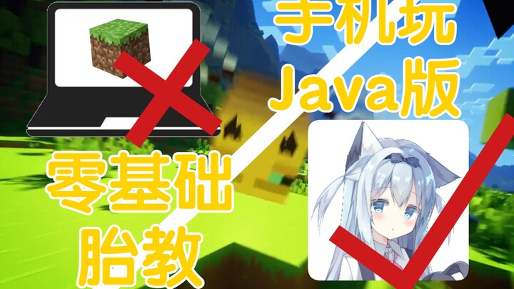 1分钟学会你手机用澪玩Java版，可玩服务器和MOD