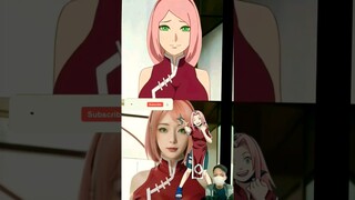 cosplay sakura haruno#cosplay #shorts #viral