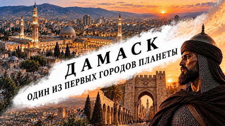Дамаск. Один из первых городов на Земле