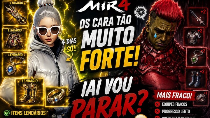 MIR4-OS CARA TAO MUITO FORTE! IAI VOU PARA OU NAO